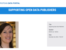 The future of open data portals: Supporting open data publishers